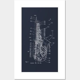 Saxophone 2 Posters and Art